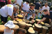 Workshops, July 20, 2024, 07/20/2024, Drumming in the Park