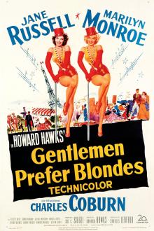 Films, August 29, 2024, 08/29/2024, Gentlemen Prefer Blondes (1953) with Marilyn Monroe