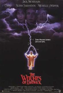 Films, October 08, 2024, 10/08/2024, The Witches of Eastwick (1987) with Jack Nicholson, Cher, Susan Sarandon, and Michelle Pfeiffer