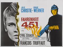 Films, October 02, 2024, 10/02/2024, Fahrenheit 451 (1966): dystopian drama