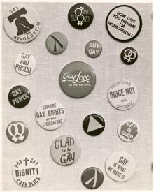 Discussions, October 11, 2024, 10/11/2024, Queer Activism and its Wearable History in Buttons