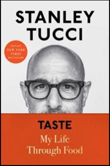 Book Clubs, October 24, 2024, 10/24/2024, Taste: My Life Through Food by Stanley Tucci.