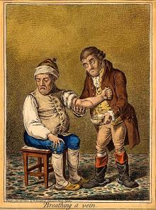 Lectures, September 18, 2024, 09/18/2024, Leeches! Arsenic! Water Therapy! Blistering! Unusual Medical Cures from the 19th Century (online)