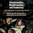 Book Discussions, September 19, 2024, 09/19/2024, Disinformation, Misinformation, and Democracy: Legal Approaches in Comparative Context (in-person and online)