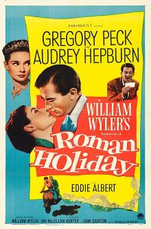 Films, November 15, 2024, 11/15/2024, Roman Holiday (1953) with Gregory Peck and Audrey Hepburn