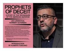 Book Discussions, November 18, 2024, 11/18/2024, Prophets of Deceit Today: A New Look at a Landmark Text