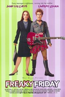 Films, December 27, 2024, 12/27/2024, Freaky Friday (2003) with&nbsp;Jamie Lee Curtis and Lindsay Lohan