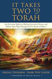 Book Discussions, December 05, 2024, 12/05/2024, It Takes Two to Torah: An Orthodox Rabbi and Reform Journalist Discuss and Debate Their Way Through the Five Books of Moses (online)