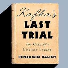 Book Discussions, February 05, 2025, 02/05/2025, Kafka's Last Trial: The Case of a Literary Legacy (online)