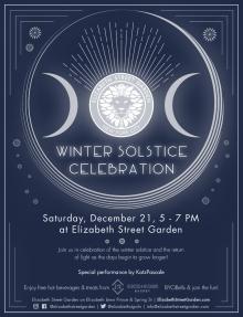 Festivals, December 21, 2024, 12/21/2024, Winter Solstice Celebration in a Garden