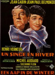 Films, January 09, 2025, 01/09/2025, A Monkey in Winter / Un Singe en Hiver (1962): French comedy-drama