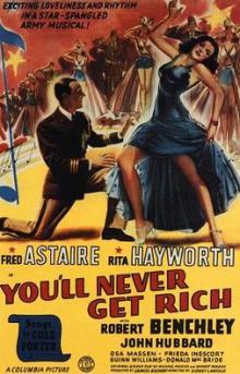 Films, January 30, 2025, 01/30/2025, You'll Never Get Rich (1941) with Fred Astaire and Rita Hayworth