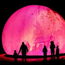 Others, December 22, 2024, 12/22/2024, Shadow and Light Installation: Storytelling Through Majestic Spheres