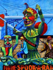 Opening Receptions, January 23, 2025, 01/23/2025, Christopher Spinelli: Brooklyn Dreamland, Land without Shadows: Paintings of a Bygone Coney Island