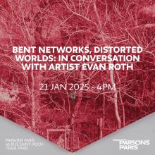 Discussions, January 21, 2025, 01/21/2025, Bent Networks, Distorted Worlds: A Conversation with Artist Evan Roth (online)