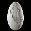 Opening Receptions, January 30, 2025, 01/30/2025, Eggshells as Monolithic Sculptural Forms