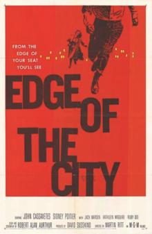 Films, March 06, 2025, 03/06/2025, Edge of the City (1957)&nbsp;with Sidney Poitier and Ruby Dee