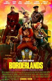 Films, March 11, 2025, 03/11/2025, Borderlands (2024) with&nbsp;Cate Blanchett, Kevin Hart, Jack Black, and&nbsp;Jamie Lee Curtis