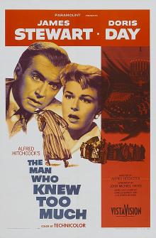 Films, March 17, 2025, 03/17/2025, The Man Who Knew Too Much (1956) Directed by Alfred Hitchcock, Starring James Stewart and Doris Day