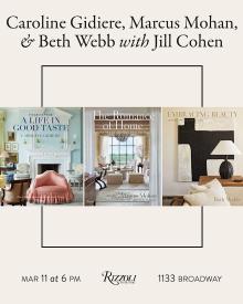 Book Discussions, March 11, 2025, 03/11/2025, 3 New Books on Interior Design