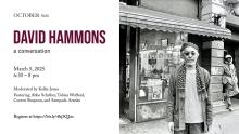 Book Discussions, March 05, 2025, 03/05/2025, October Files-David Hammons: Essays on One of the Most Important Living Black Artists