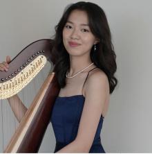 Concerts, February 21, 2025, 02/21/2025, Bach, Respighi, Alvars, Hindemith and Faure Played By Harpist