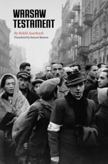 Book Discussions, April 29, 2025, 04/29/2025, Warsaw Testament: Memoir of a Yiddish Literary Community Before the Holocaust (in-person and online)